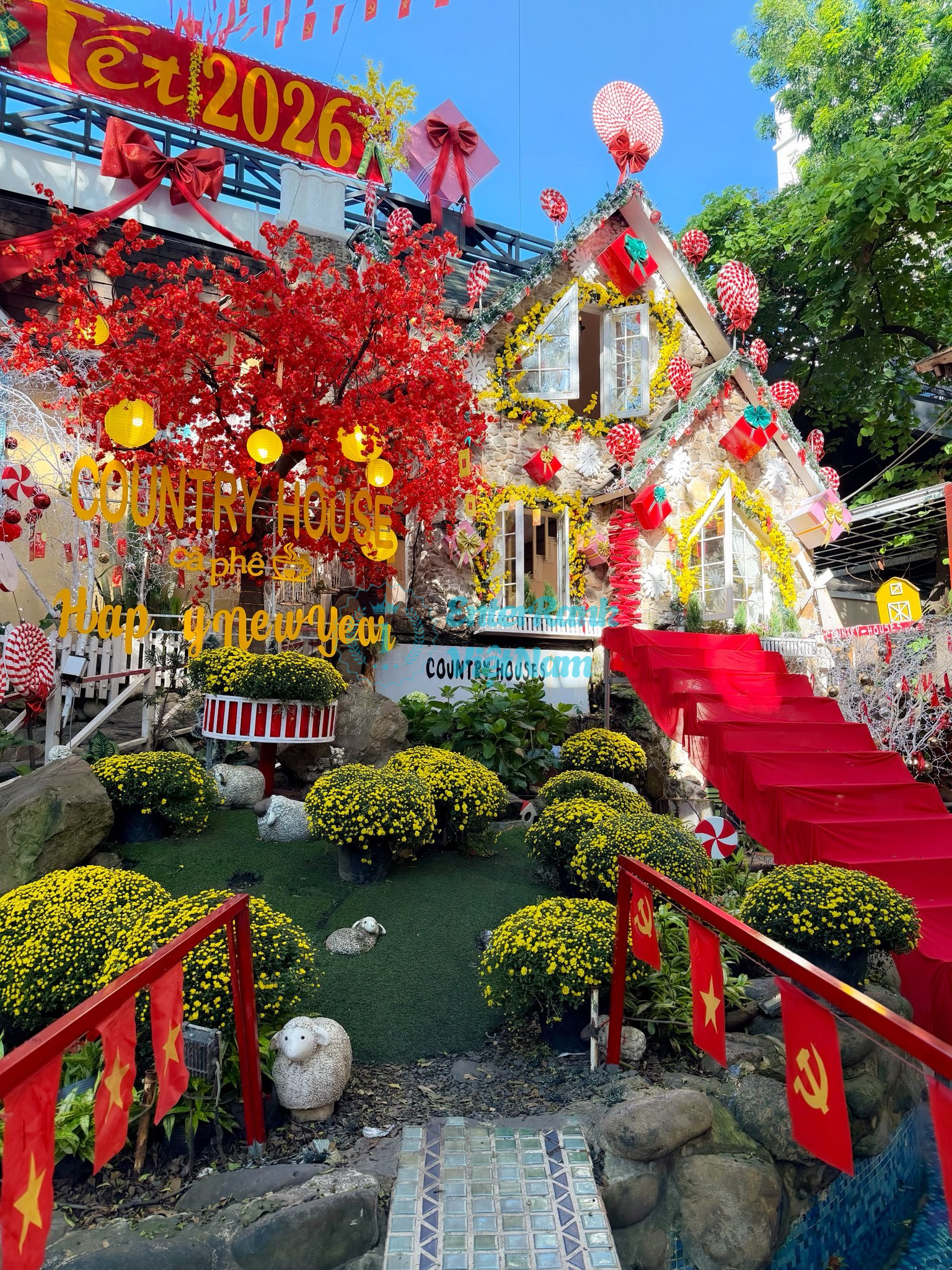 Top 15 quán cafe Sài Gòn đẹp có view cực chất, giá rẻ 41 Country Houses Coffee Về với đồng quê thanh bình