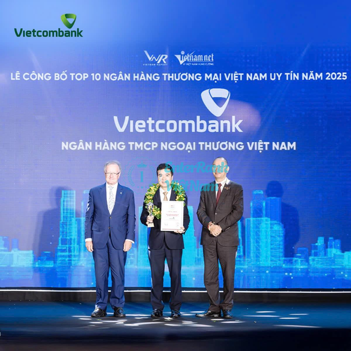 Ngân hàng liên tục dẫn đầu Top 10 ngân hàng thương mại uy tín tại Việt Nam