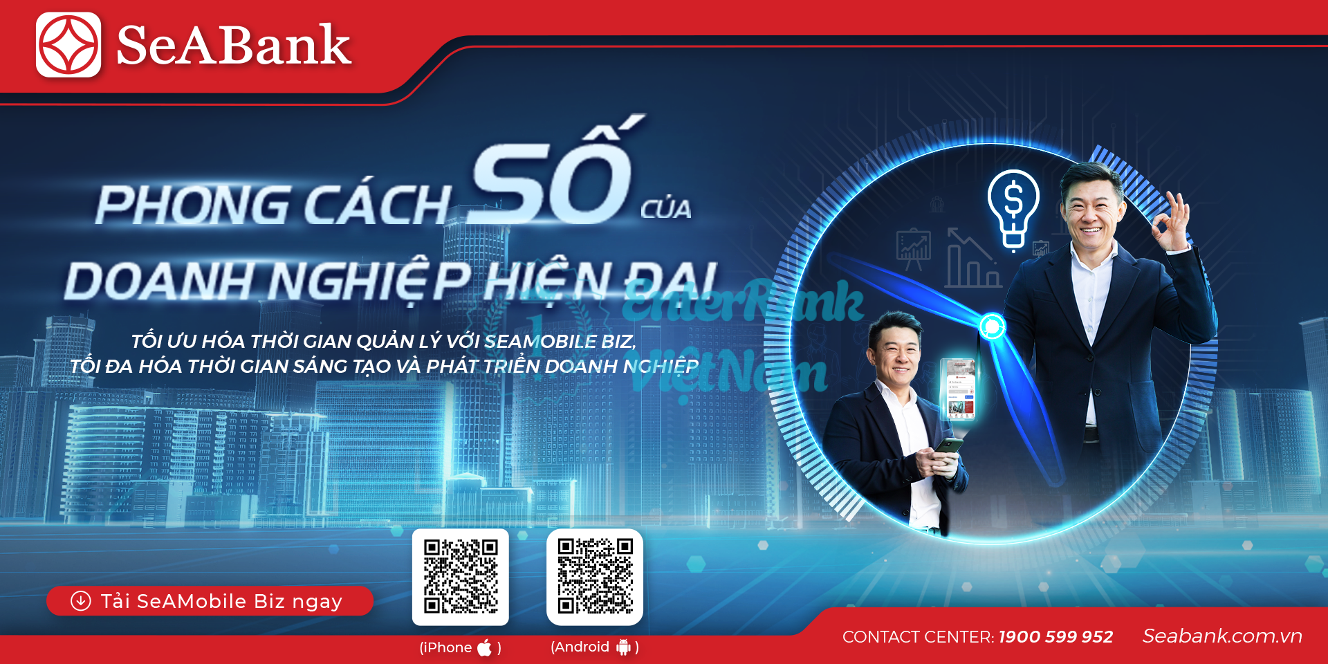 Ngân hàng số SeAMobile Trải nghiệm công nghệ hiện đại