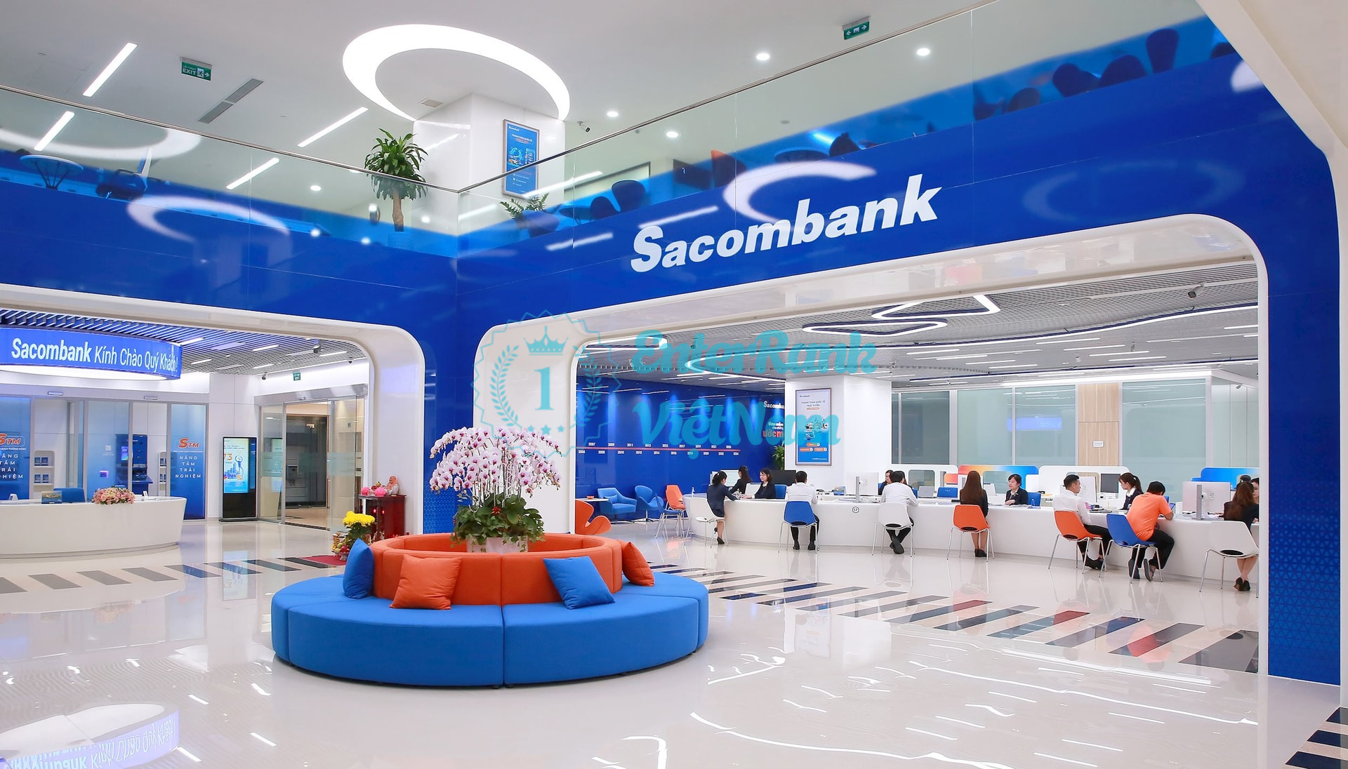 Sacombank sở hữu mạng lưới hoạt động rộng