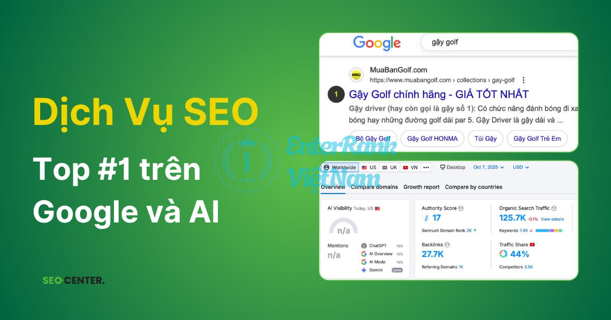 Dịch vụ SEO Tổng Thể