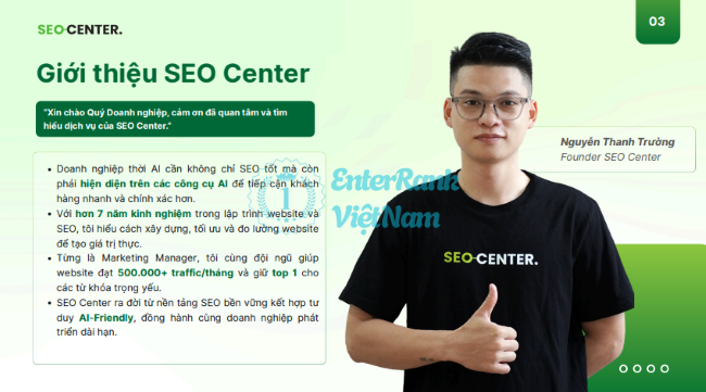 Founder Nguyễn Thanh Trường 