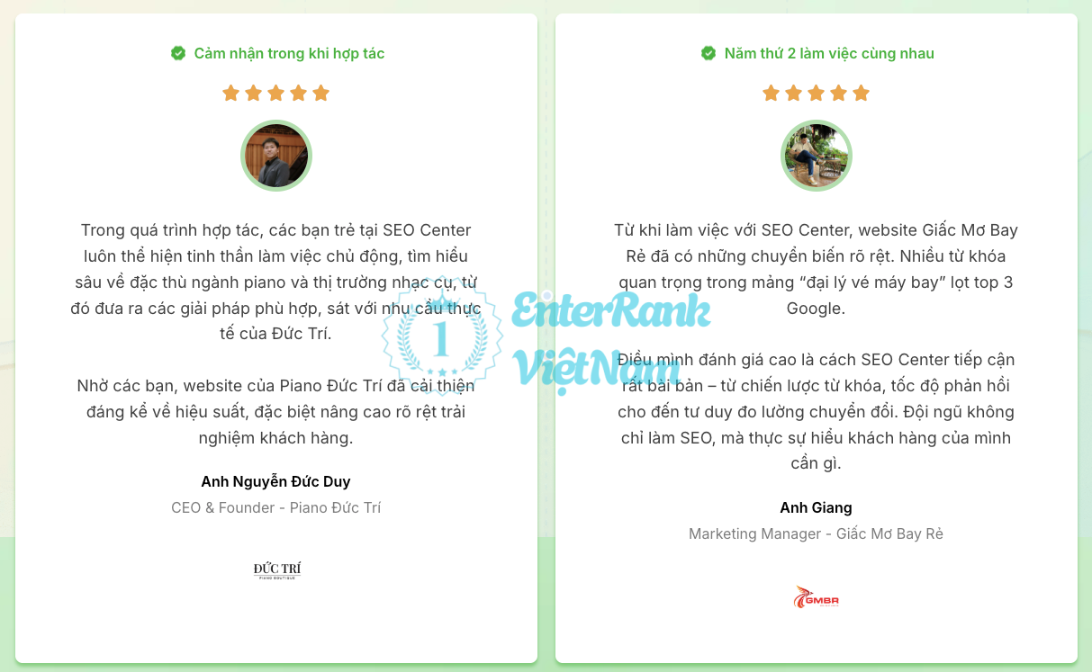 Đánh giá của Khách hàng