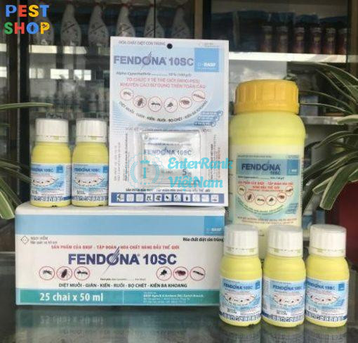 Top 10 Các Đơn Vị Cung Cấp Giải Pháp Diệt Côn Trùng Uy Tín Tại Việt Nam 32 Fendona 10SC là thuốc diệt côn trùng cao cấp nhập khẩu từ Đức